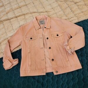 Denim Co. Pink Denim Jacket